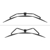 Neomounts NERO TRIPLE FLAT SCREEN DESK MOUNT  (PHONE HOLDER+QUICK-FIX CLAMP/GROMMET)