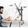 Onkron MONITOR ACC DESK MOUNT/13-34" BLACK D101E-B ONKRON