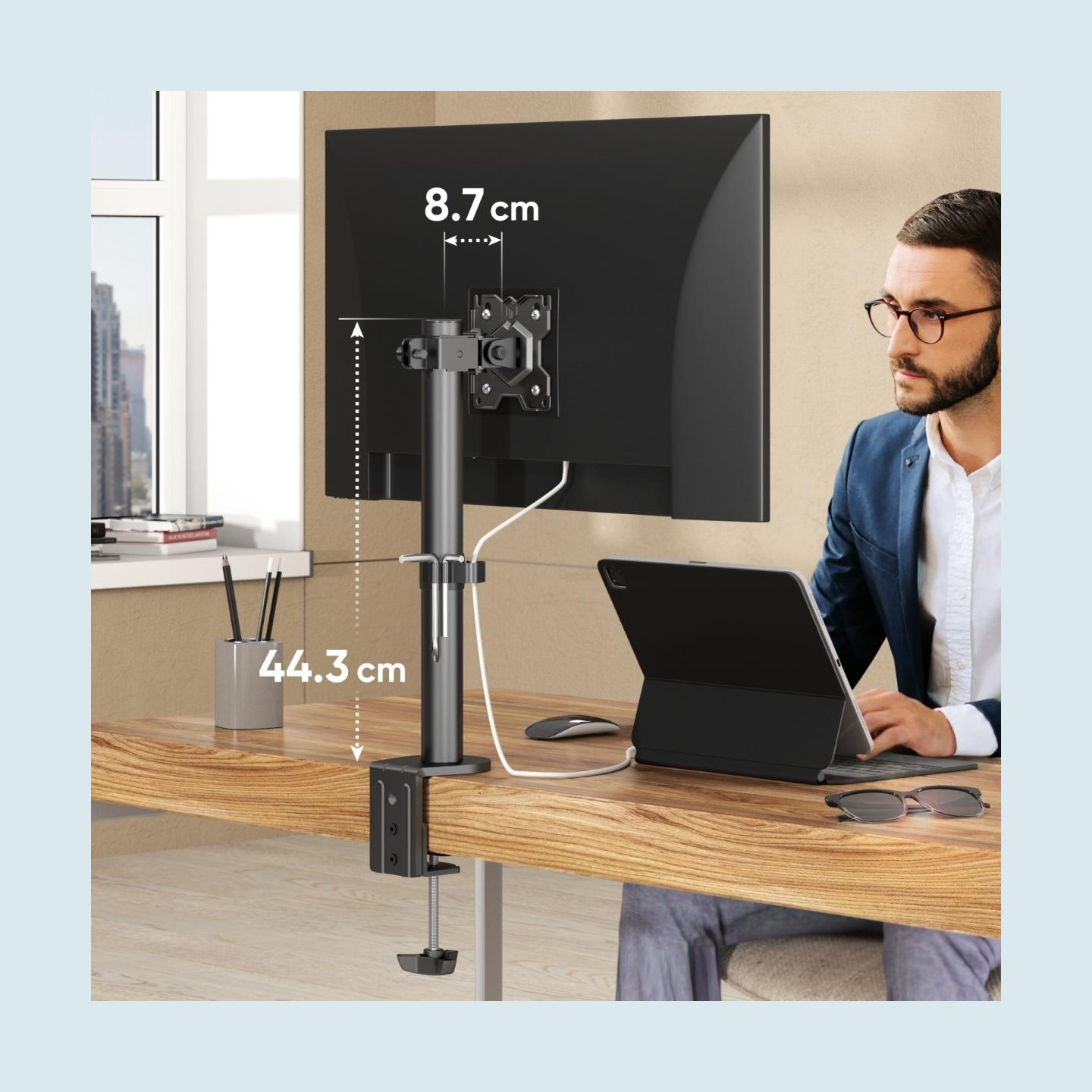 Onkron MONITOR ACC DESK MOUNT/13-34" BLACK D101E-B ONKRON