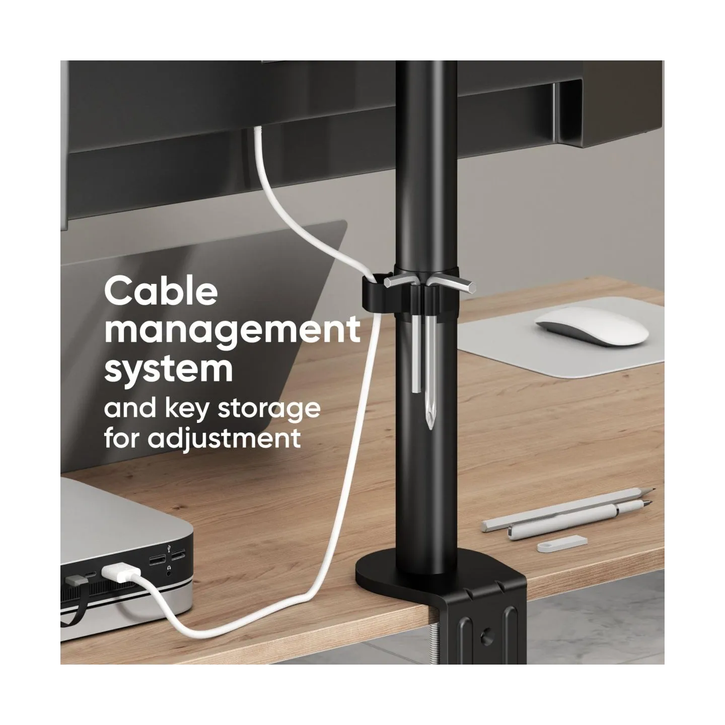 Onkron MONITOR ACC DESK MOUNT/13-34" BLACK D101E-B ONKRON