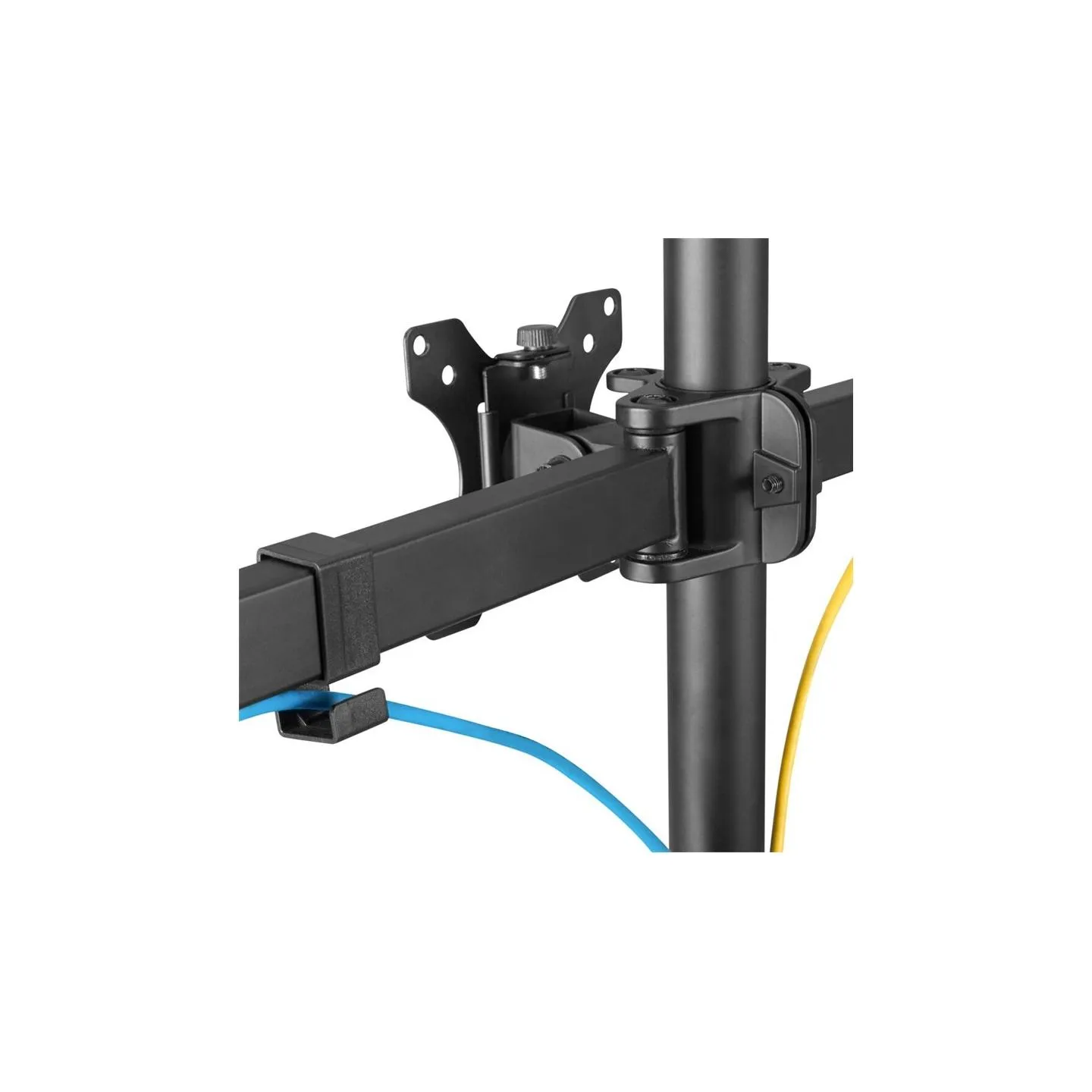 Neomounts NEWSTAR FLAT SCREEN DESK MOUNT (CLAMP/GROMMET) 10-27" BLACK
