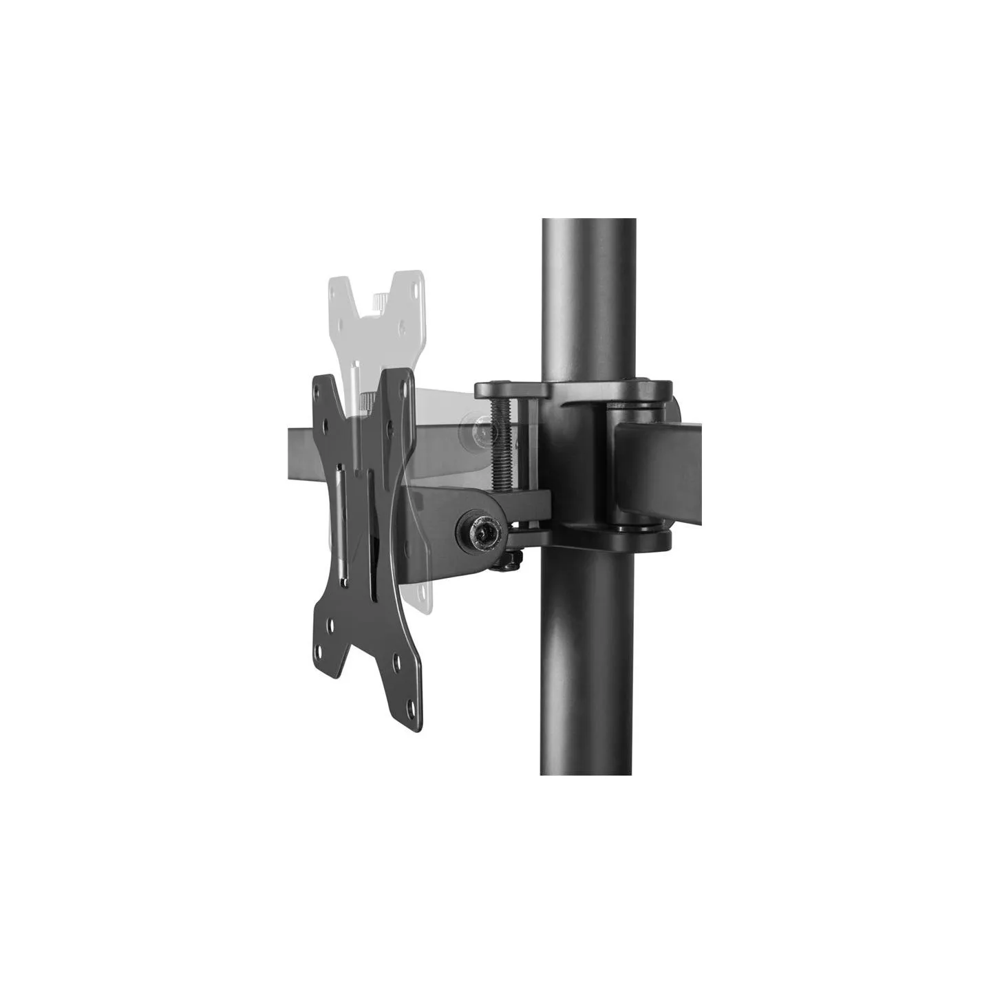 Neomounts NEWSTAR FLAT SCREEN DESK MOUNT (CLAMP/GROMMET) 10-27" BLACK