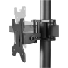 Neomounts NEWSTAR FLAT SCREEN DESK MOUNT (CLAMP/GROMMET) 10-27" BLACK