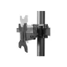 Neomounts NEWSTAR FLAT SCREEN DESK MOUNT (CLAMP/GROMMET) 10-27" BLACK