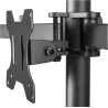 Neomounts NEWSTAR FLAT SCREEN DESK MOUNT (CLAMP/GROMMET) 10-27" BLACK