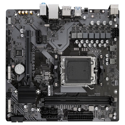 Gigabyte | A620M H 1.0 M/B | Processor family AMD | Processor socket AM5 | DDR5 DIMM | Memory slots 2 | Supported hard disk driv