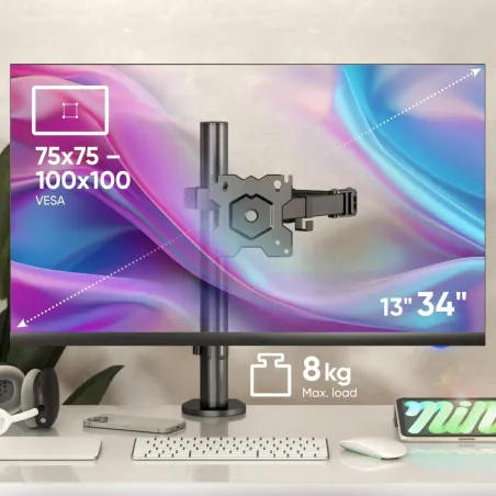 Onkron MONITOR ACC DESK MOUNT/13-34" BLACK D121E-B ONKRON