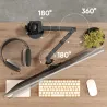 Onkron MONITOR ACC DESK MOUNT/13-34" BLACK D121E-B ONKRON