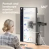 Onkron MONITOR ACC DESK MOUNT/13-34" BLACK D121E-B ONKRON