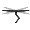 Neomounts SCREEN DESK MOUNT FOR TWO SCREENS, BLACK (CLAMP+GROMMET)