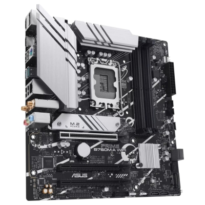 Asus | PRIME B760M-A WIFI | Processor family Intel | Processor socket LGA1700 | DDR5 | Supported hard disk drive interfaces M.2,