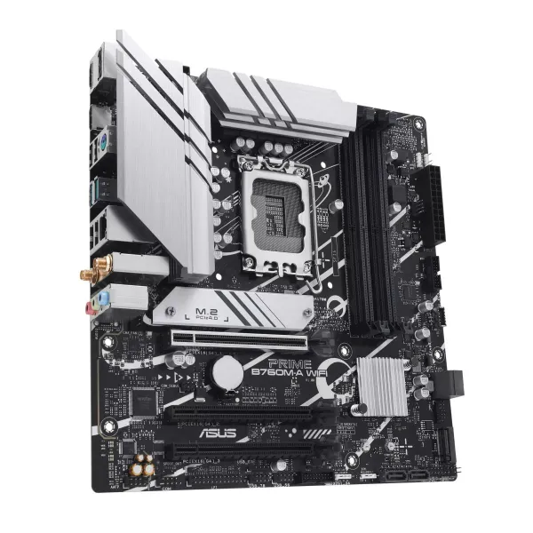 Asus | PRIME B760M-A WIFI | Processor family Intel | Processor socket LGA1700 | DDR5 | Supported hard disk drive interfaces M.2,