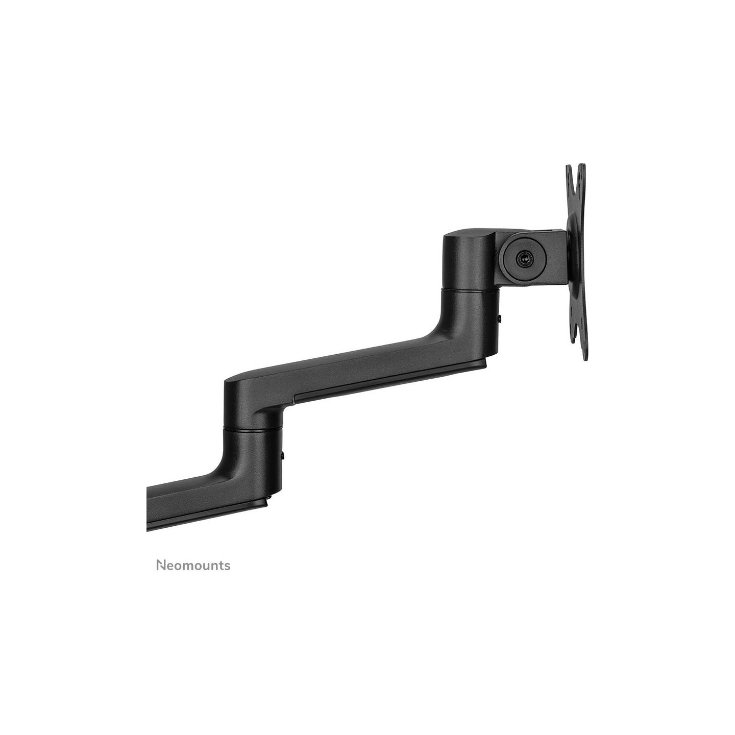 Neomounts SCREEN DESK MOUNT FOR TWO SCREENS, BLACK (CLAMP+GROMMET)