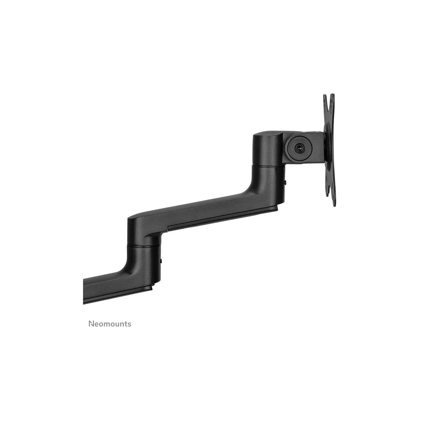 Neomounts SCREEN DESK MOUNT FOR TWO SCREENS, BLACK (CLAMP+GROMMET)