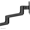 Neomounts SCREEN DESK MOUNT FOR TWO SCREENS, BLACK (CLAMP+GROMMET)