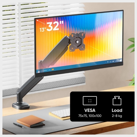 Onkron MONITOR ACC DESK MOUNT/13-32" BLACK G50-B ONKRON