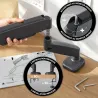 Onkron MONITOR ACC DESK MOUNT/13-32" BLACK G50-B ONKRON