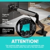 Onkron MONITOR ACC DESK MOUNT/13-32" BLACK G50-B ONKRON