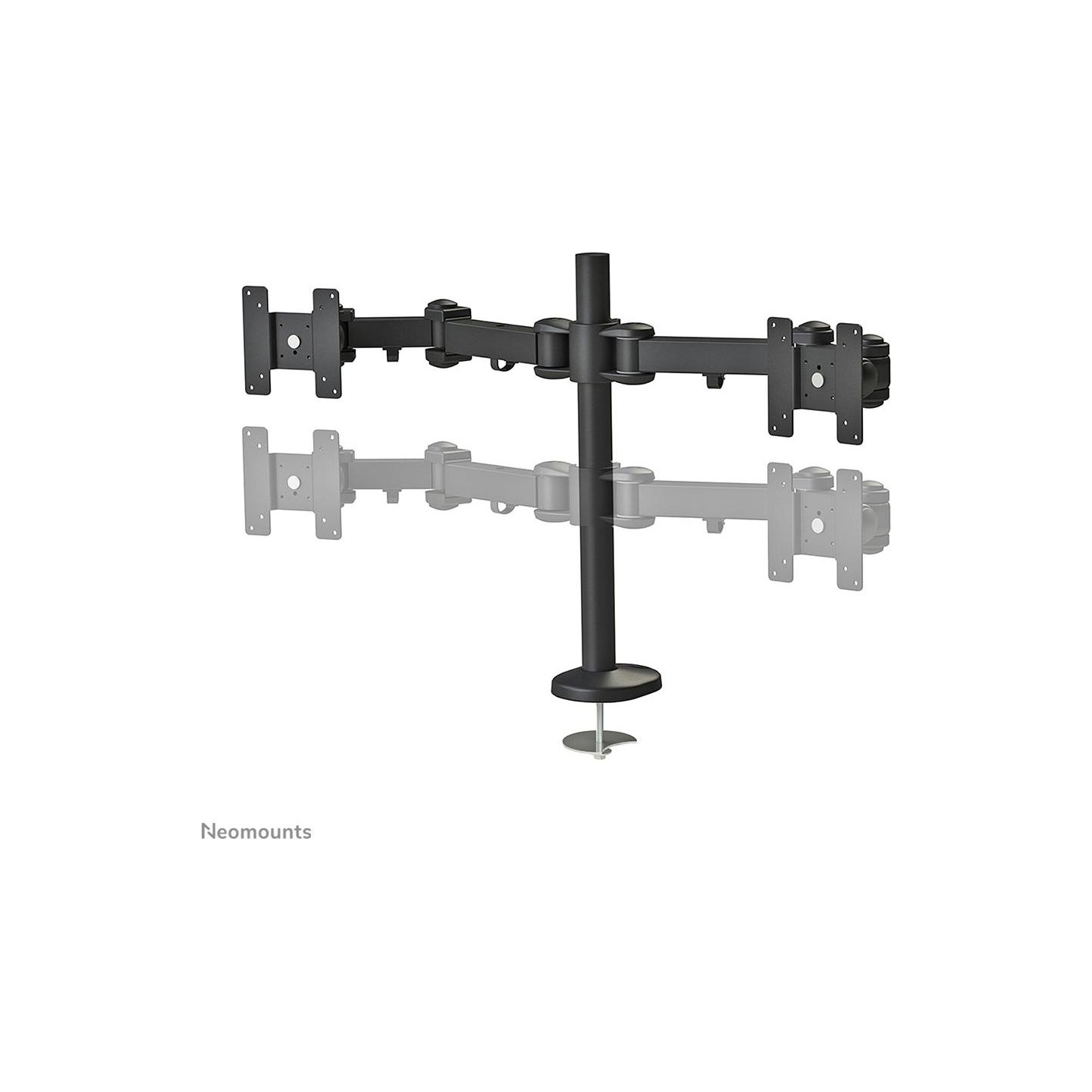 Neomounts NEWSTAR FLAT SCREEN DESK MOUNT (GROMMET) 10-27" BLACK