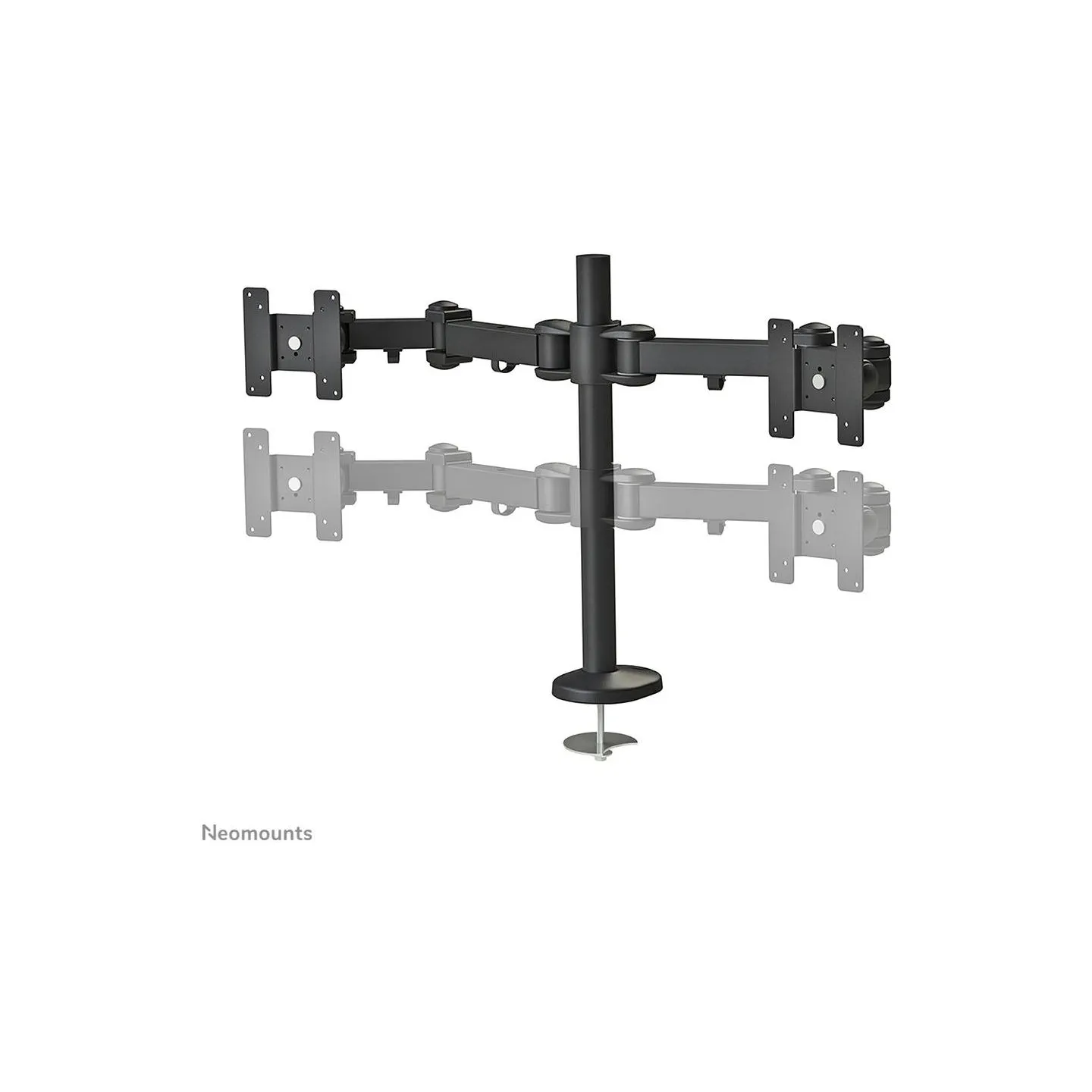 Neomounts NEWSTAR FLAT SCREEN DESK MOUNT (GROMMET) 10-27" BLACK