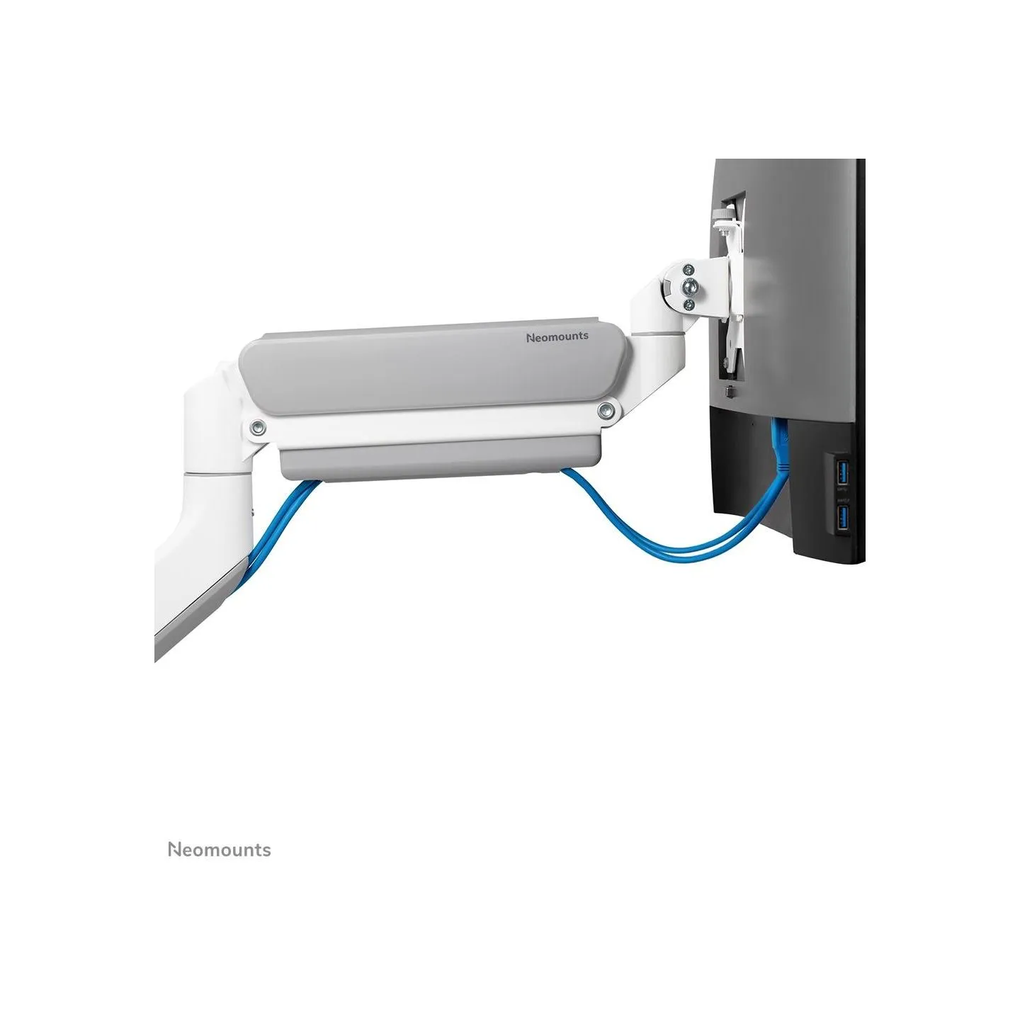 Neomounts BY NEWSTAR DS70-450WH1 FULL MOTION MONITOR DESK MOUNT FOR 17-42" SCREENS - WHITE