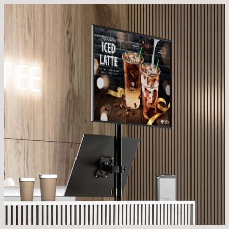 Onkron MONITOR ACC DESK MOUNT/13-34" BLACK D208E-B ONKRON