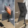 Onkron MONITOR ACC DESK MOUNT/13-34" BLACK D208E-B ONKRON