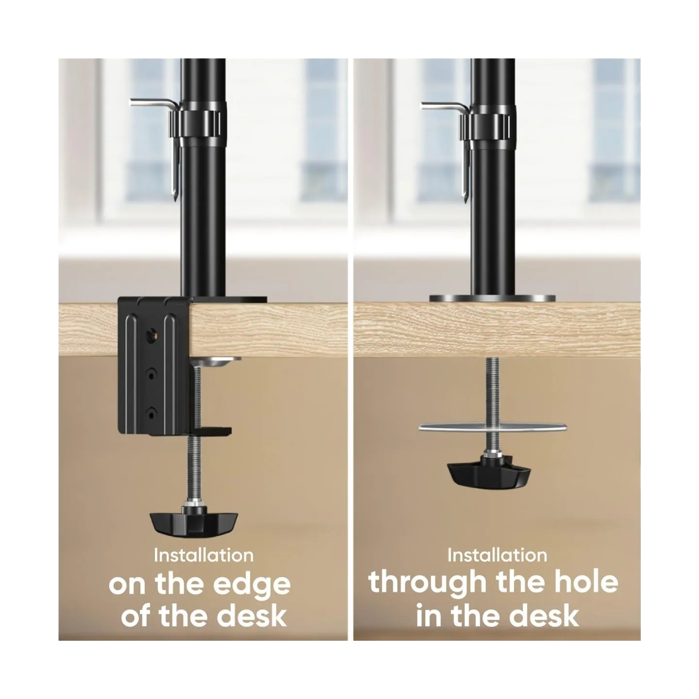 Onkron MONITOR ACC DESK MOUNT/13-34" BLACK D208E-B ONKRON