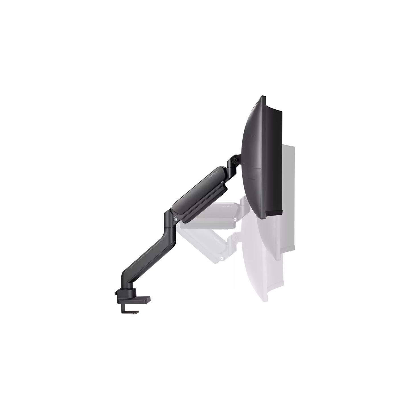 Neomounts DESK MOUNT 1 ULTRA WIDE CURVED SCREEN (TOPFIX CLAMP &GROMMET)