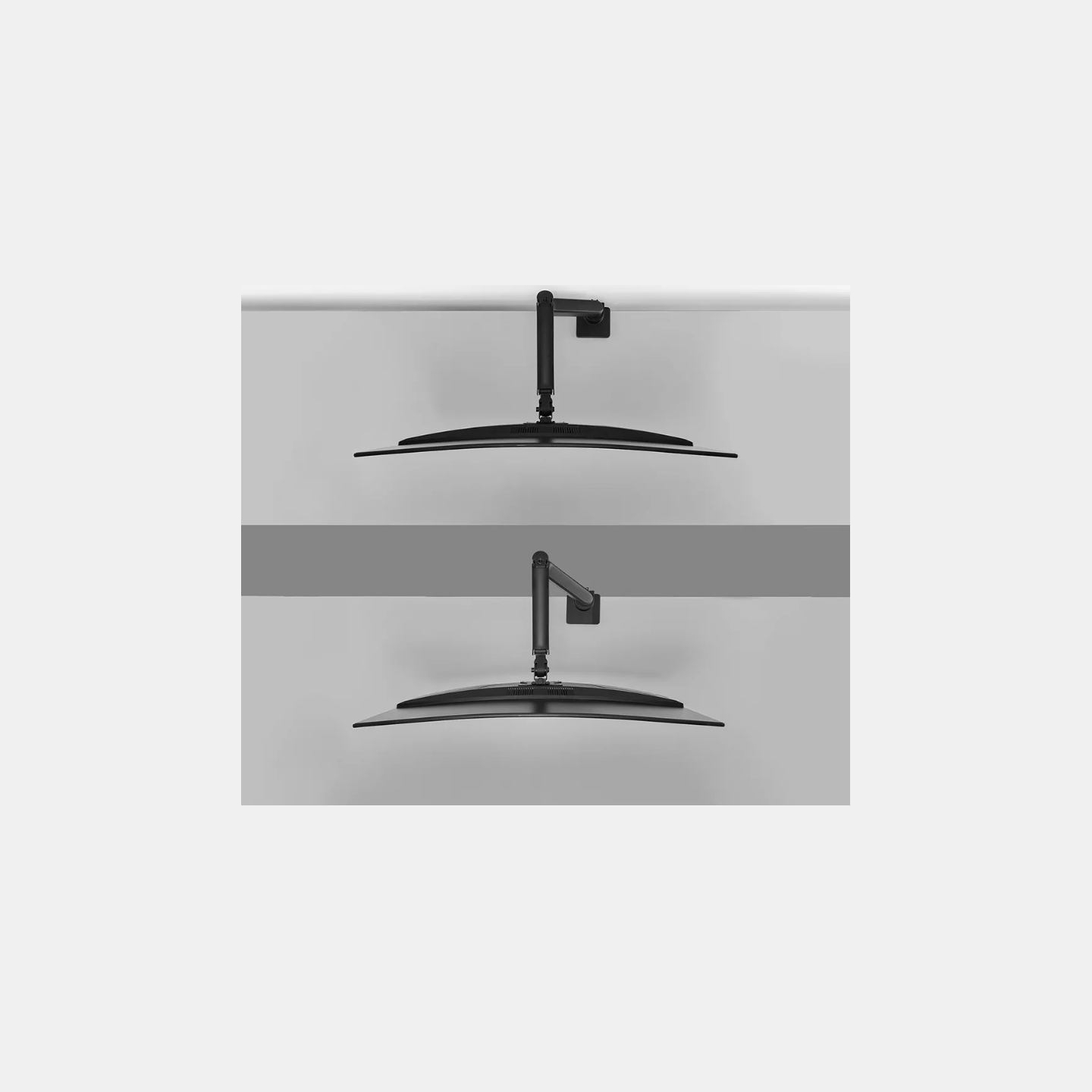 Neomounts DESK MOUNT 1 ULTRA WIDE CURVED SCREEN (TOPFIX CLAMP &GROMMET)