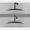 Neomounts DESK MOUNT 1 ULTRA WIDE CURVED SCREEN (TOPFIX CLAMP &GROMMET)