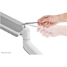 Neomounts BY NEWSTAR DESK MOUNT 1ULTRA WIDE CURVED SCREEN (TOPFIX CLAMP &GROMMET)