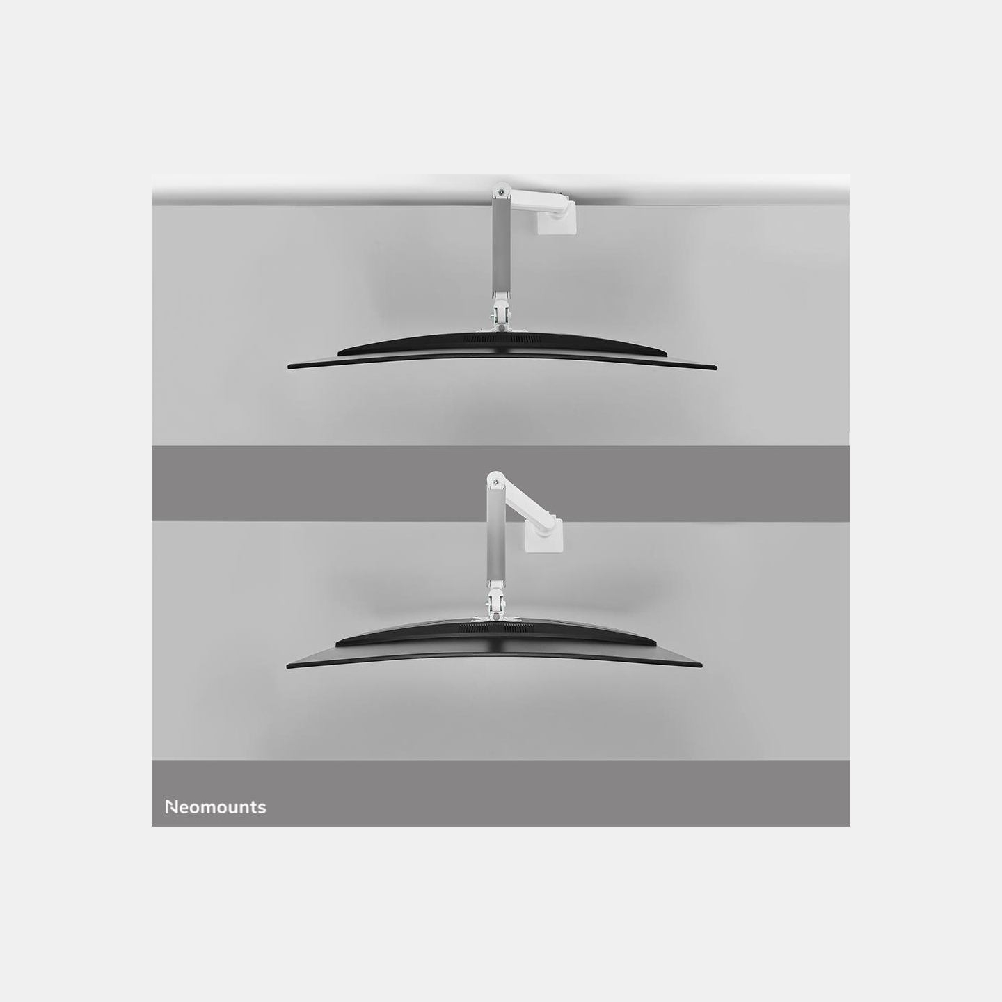 Neomounts BY NEWSTAR DESK MOUNT 1ULTRA WIDE CURVED SCREEN (TOPFIX CLAMP &GROMMET)