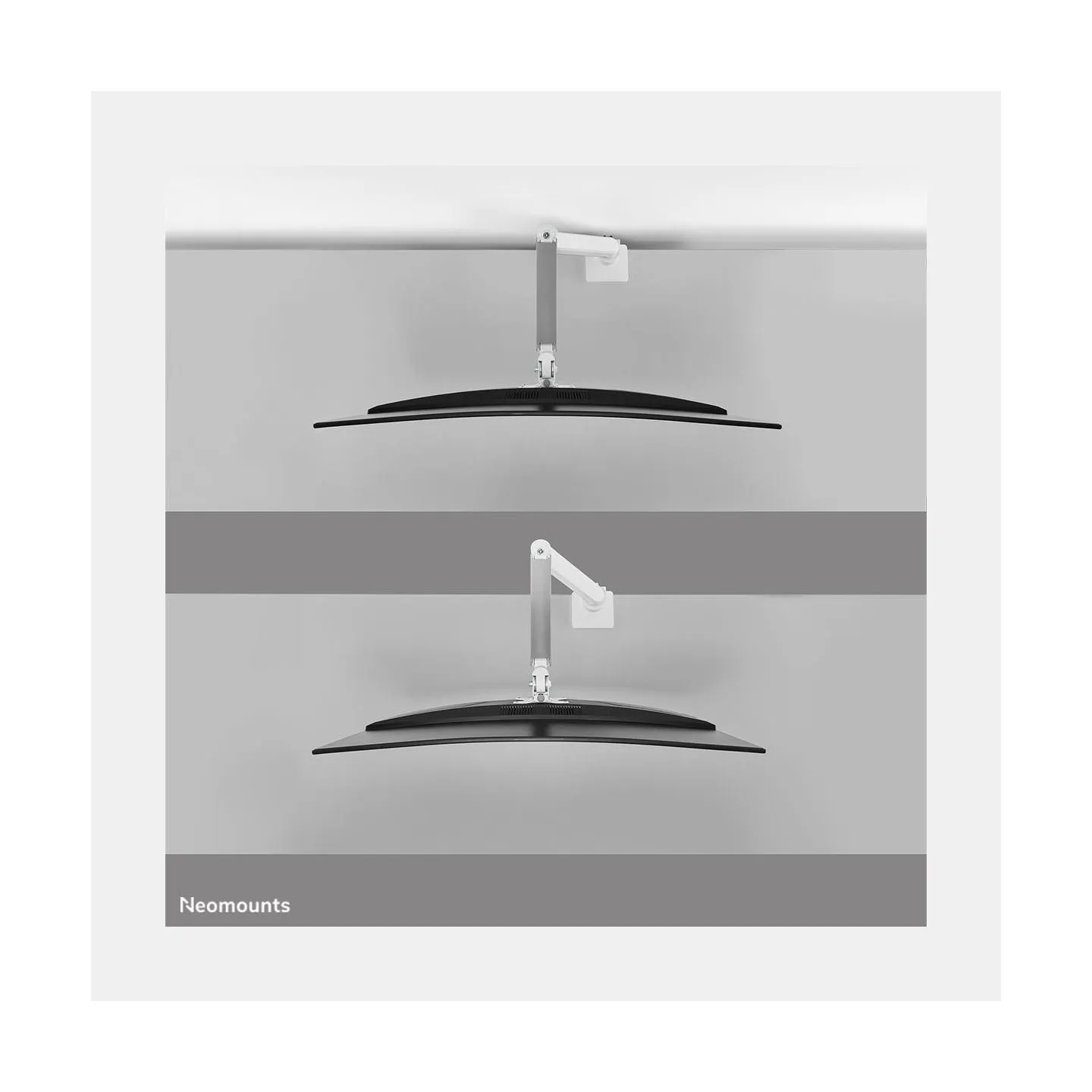 Neomounts BY NEWSTAR DESK MOUNT 1ULTRA WIDE CURVED SCREEN (TOPFIX CLAMP &GROMMET)