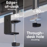 Onkron MONITOR ACC DESK MOUNT/13-32" BLACK D221E-B ONKRON