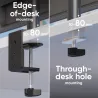Onkron MONITOR ACC DESK MOUNT/13-32" BLACK D221E-B ONKRON