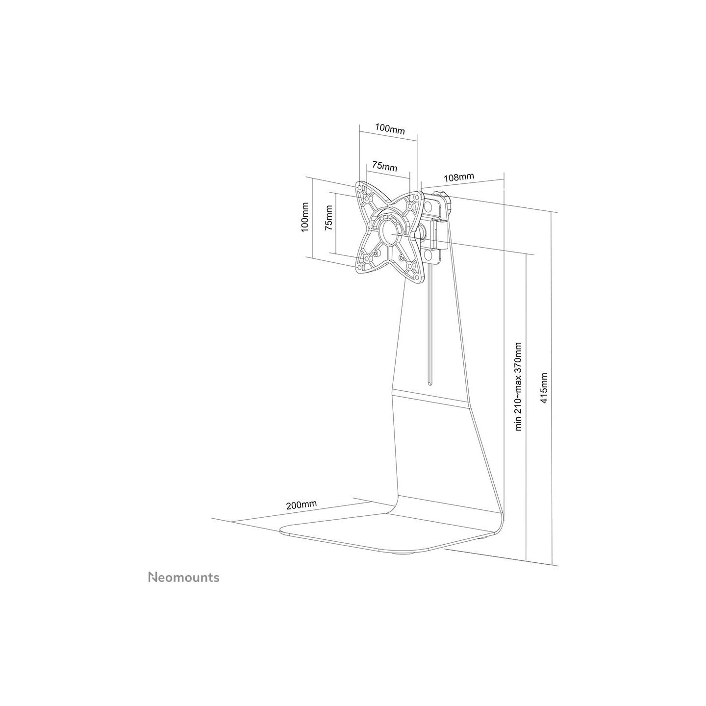 Neomounts FPMA-D800 Desk Mount