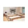Neomounts Stand FL50-525BL1 Trolley 55 - 86 in black 100x100-900x600 76kg