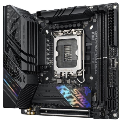 Asus | ROG STRIX B760-I GAMING WIFI | Processor family Intel | Processor socket LGA1700 | DDR5 SDRAM | Supported hard disk drive