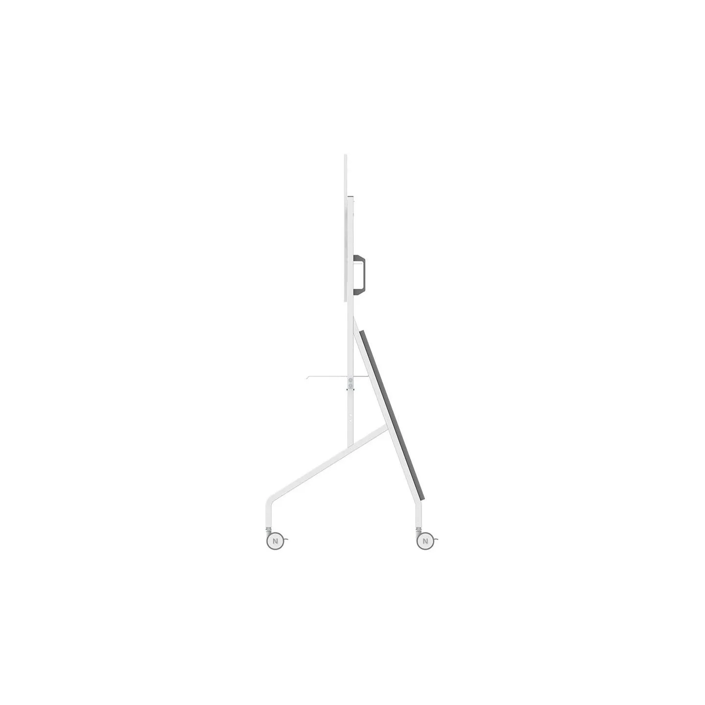 Neomounts BY NEWSTAR MOVE GO MOBILE FLOOR STAND (FAST INSTALL, HEIGHT ADJUSTABLE_)