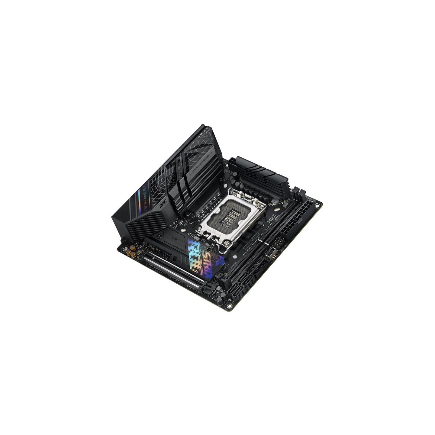 Asus | ROG STRIX B760-I GAMING WIFI | Processor family Intel | Processor socket LGA1700 | DDR5 SDRAM | Supported hard disk drive