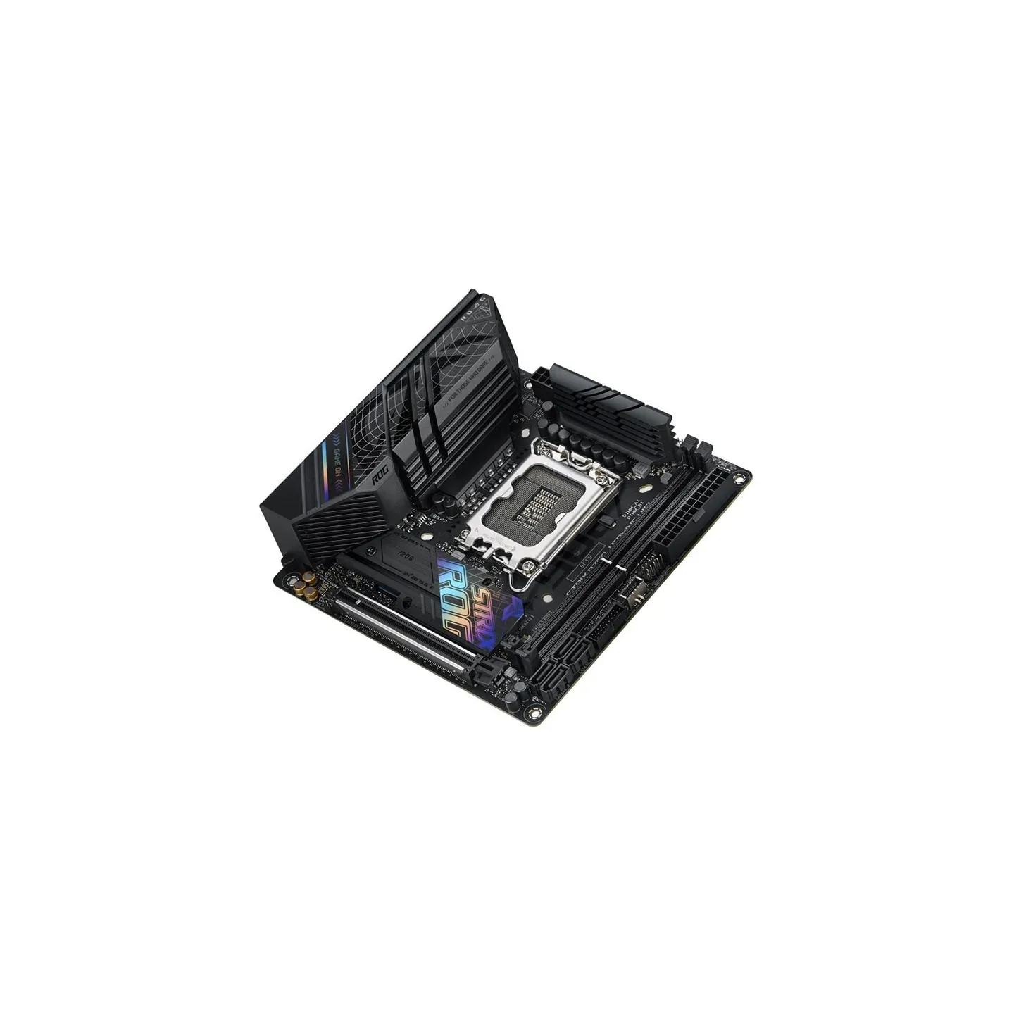 Asus | ROG STRIX B760-I GAMING WIFI | Processor family Intel | Processor socket LGA1700 | DDR5 SDRAM | Supported hard disk drive