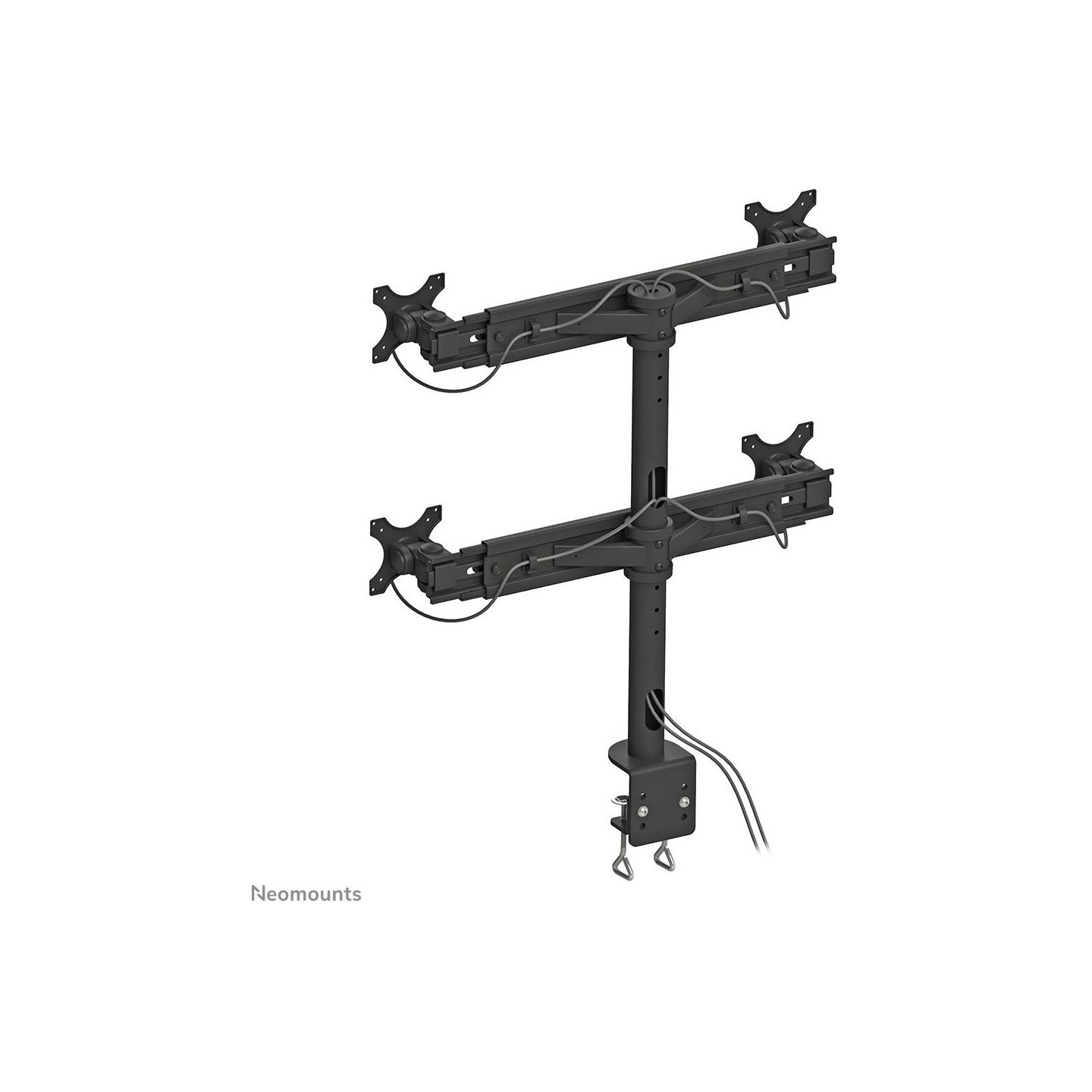 Neomounts TV SET ACC DESK MOUNT BLACK/19-27" FPMA-D700D4 NEOMOUNTS