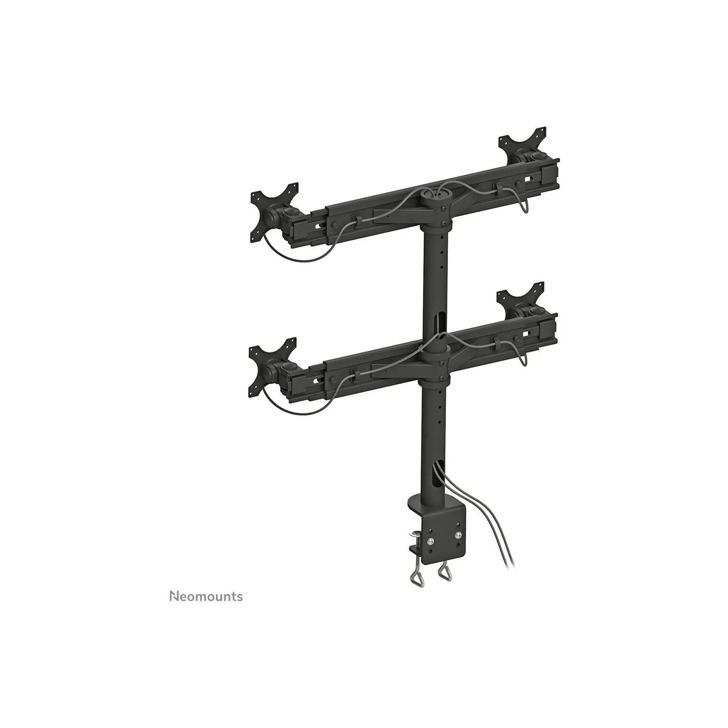 Neomounts TV SET ACC DESK MOUNT BLACK/19-27" FPMA-D700D4 NEOMOUNTS