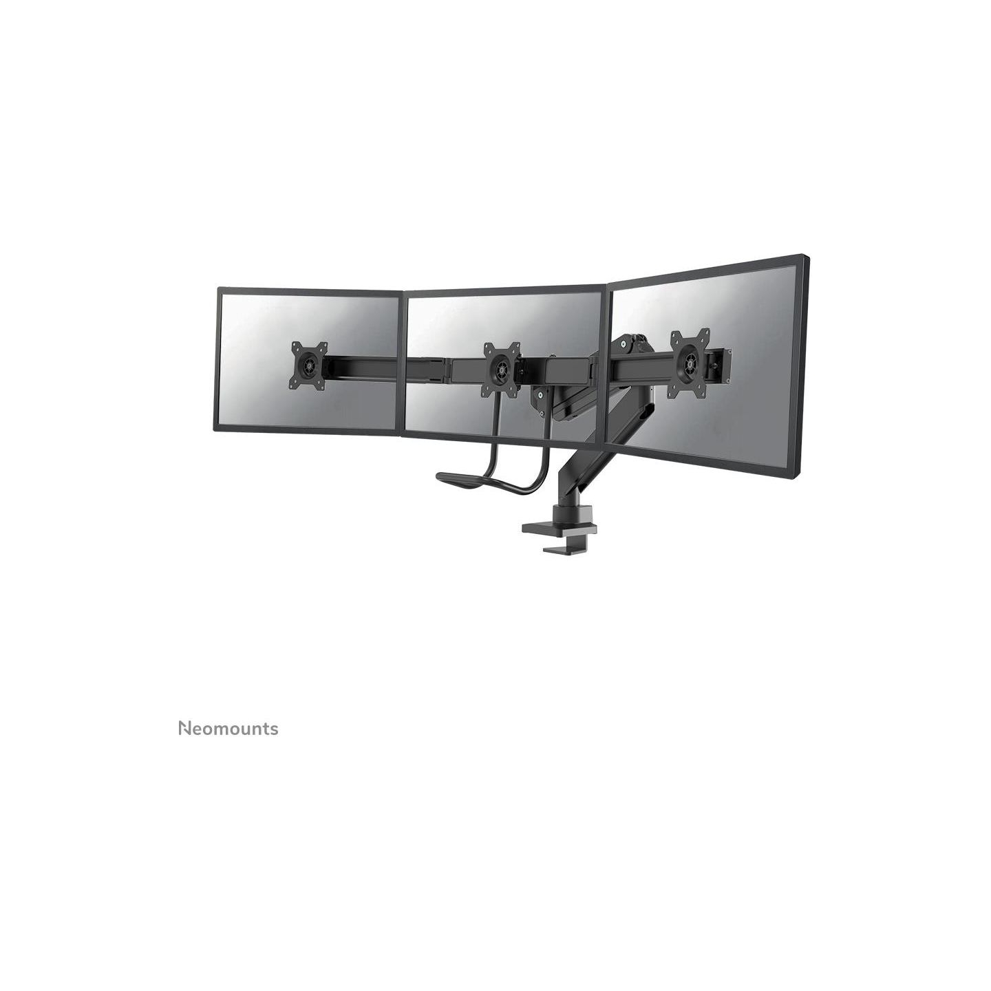 Neomounts FLAT SCREEN DESK MOUNT (10-27") DESK CLAMP/GROMMET