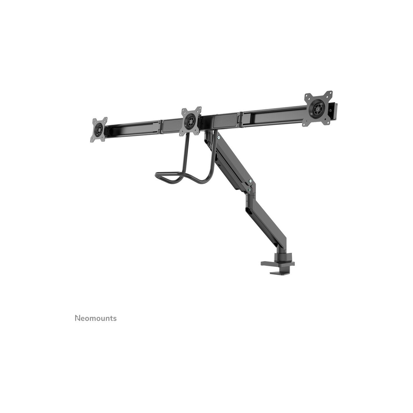 Neomounts FLAT SCREEN DESK MOUNT (10-27") DESK CLAMP/GROMMET