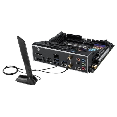 Asus | ROG STRIX B760-I GAMING WIFI | Processor family Intel | Processor socket LGA1700 | DDR5 SDRAM | Supported hard disk drive