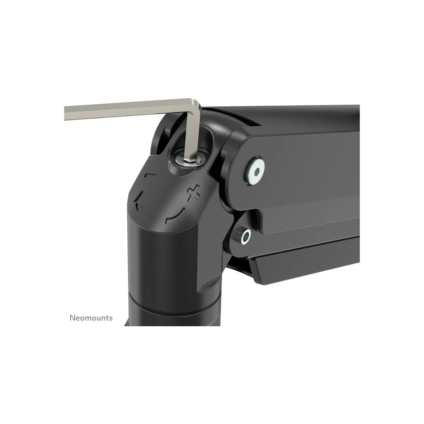 Neomounts FLAT SCREEN DESK MOUNT (10-27") DESK CLAMP/GROMMET