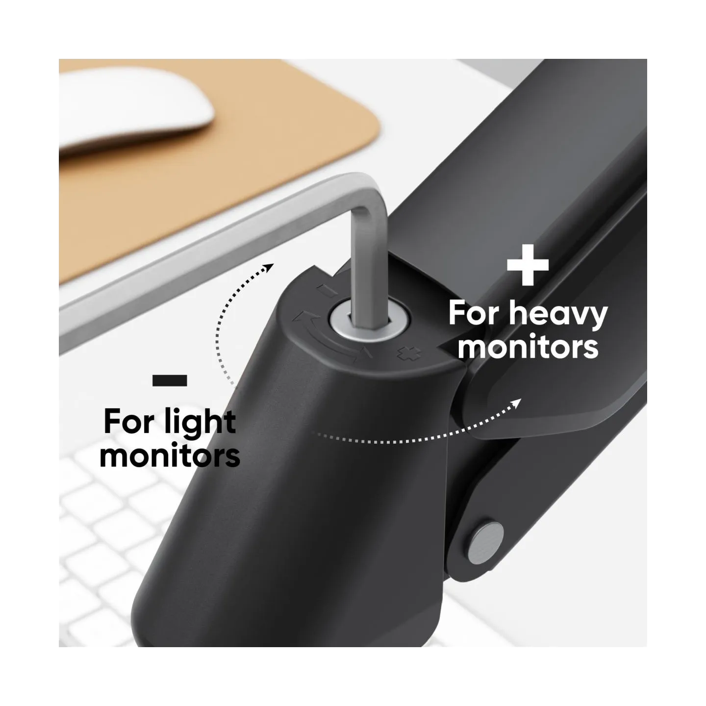 Onkron MONITOR ACC DESK MOUNT/13-32" BLACK G45-B ONKRON
