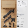 Onkron MONITOR ACC DESK MOUNT/13-32" BLACK G45-B ONKRON